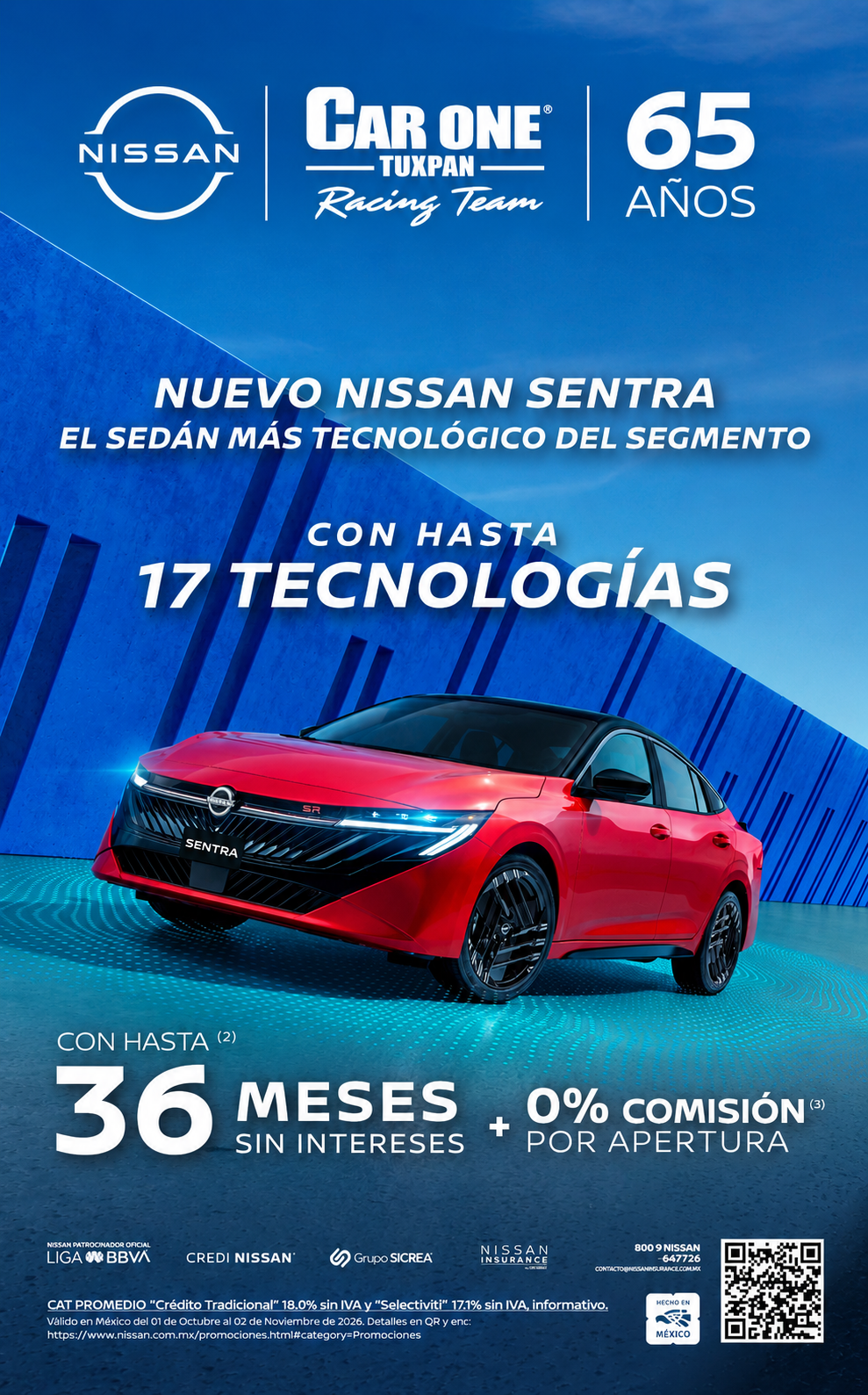 ESTRENA HOY TU NISSAN SENTRA