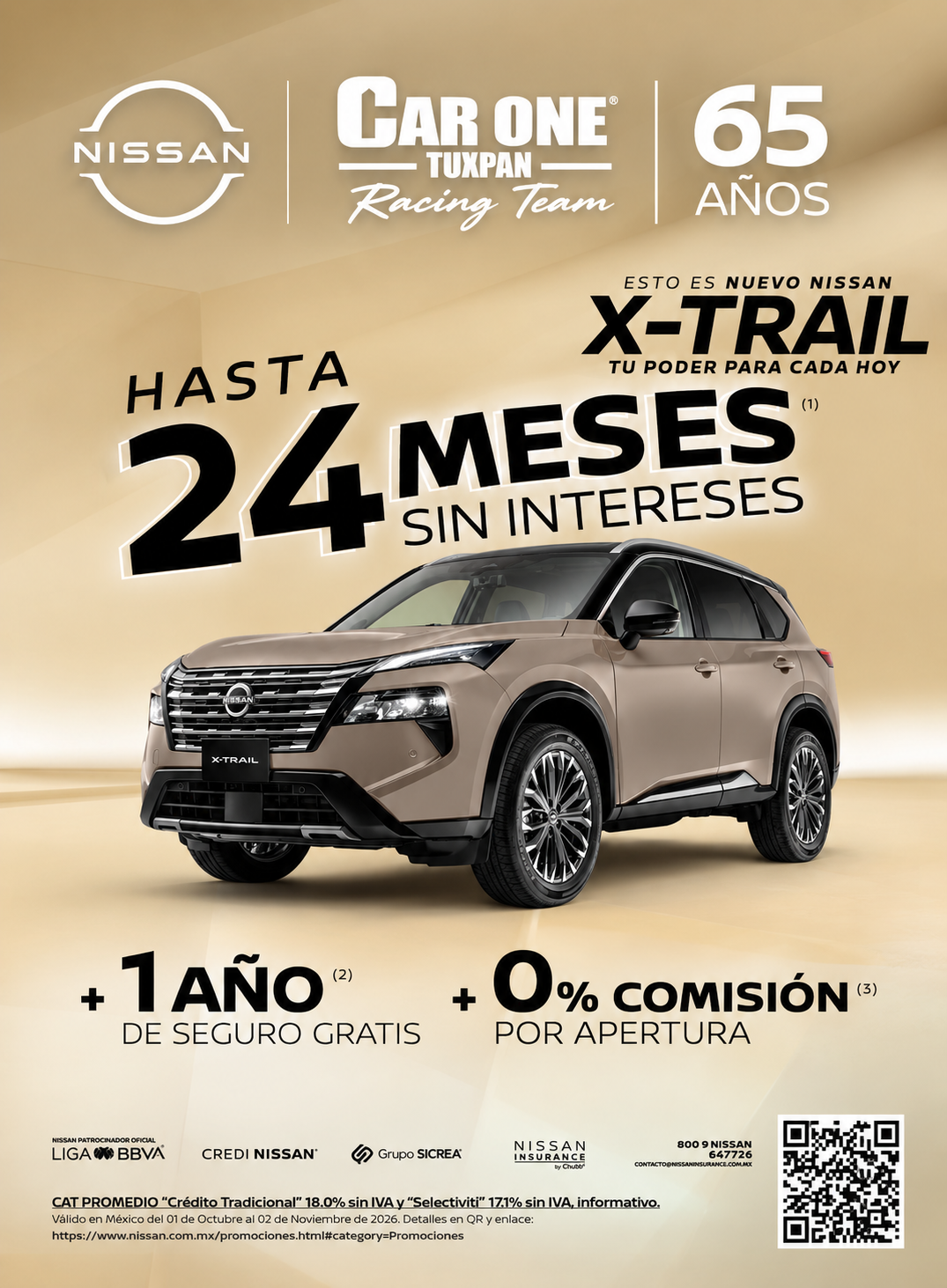 ESTRENA HOY TU NISSAN X-TRAIL